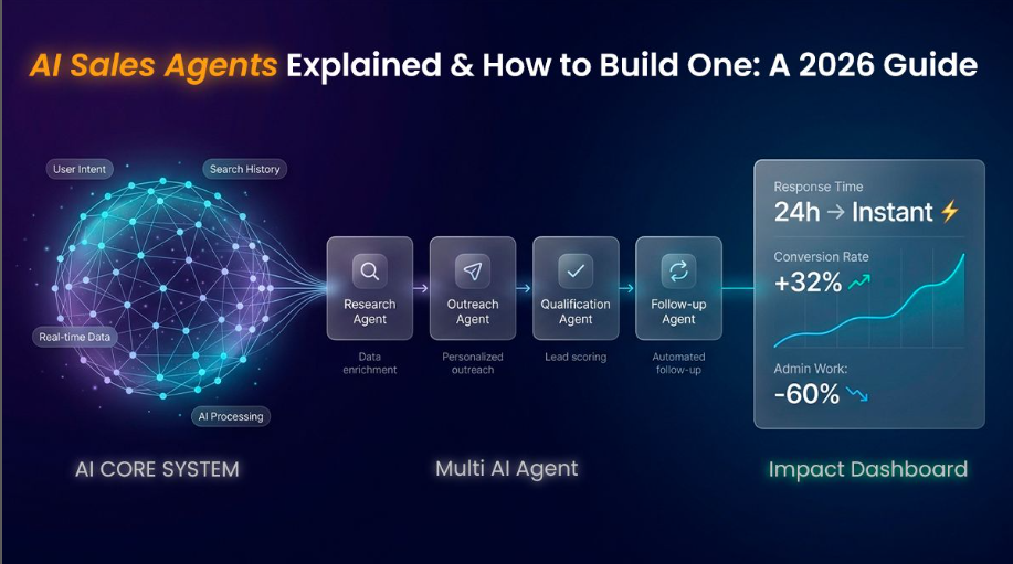 AI sales agents explained how to build one